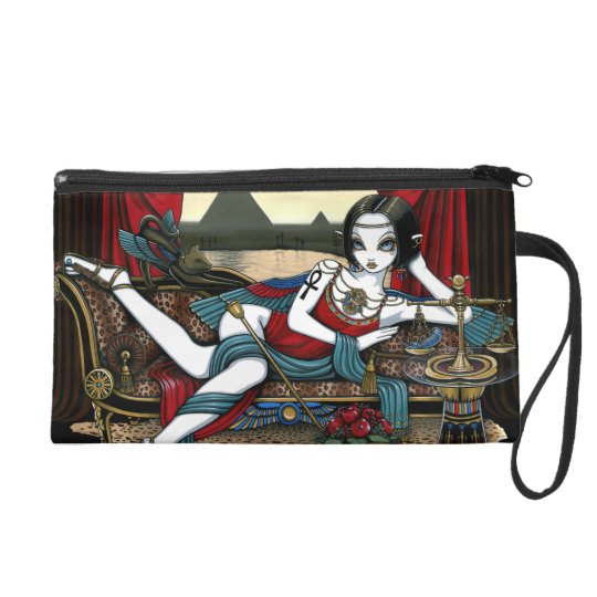 Mayet Egyptian Dess Fantasy Wristlet Zazzle Mayet Egyptian Dess Fantasy Wristlet