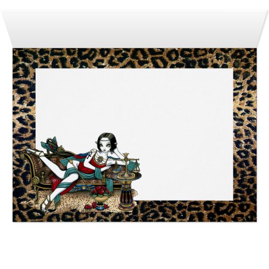 "Mayet" Egyptian Goddess Maat Angel Card (Inside Horizontal (Bottom))