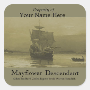 Mayflower Bookplate