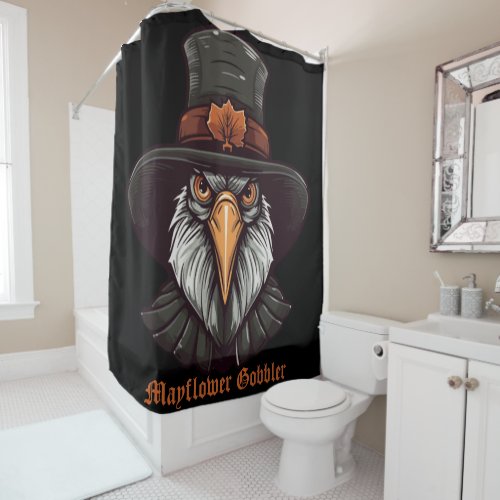  Mayflower Gobbler Shower Curtain