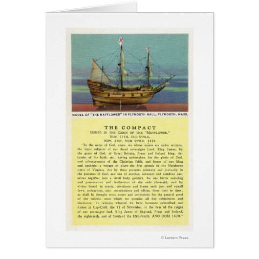 Mayflower Model Cards (Front)
