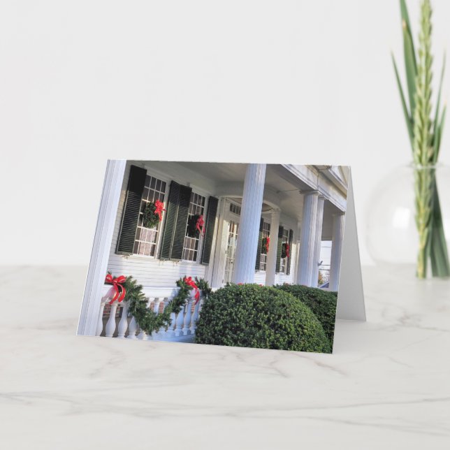 Mayflower Society House Holiday Card (Front)