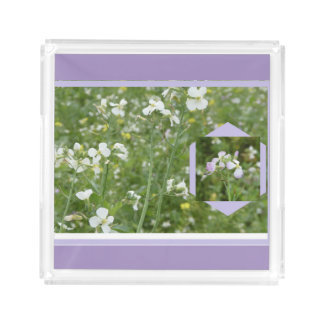 Mayflowers Acrylic Tray