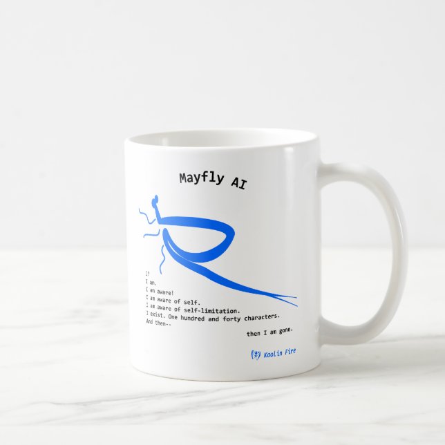 Mayfly AI Coffee Mug (Right)