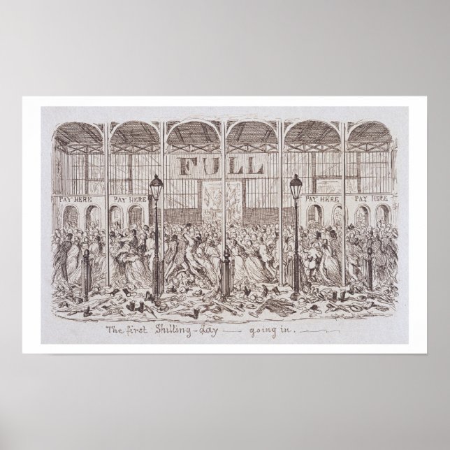 Mayhew's Great Exhibition of 1851: The First Shill Poster (Front)