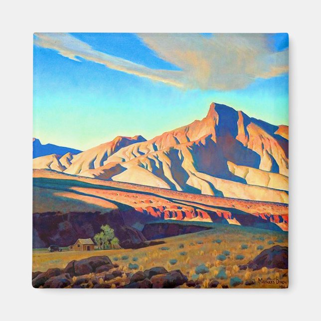 Maynard Dixon Home of the Desert Rat Magnet (Front)