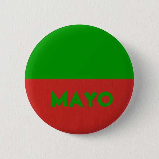 Mayo Badge Button (Front)