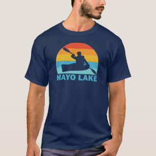 Mayo Lake North Carolina Kayak T-Shirt
