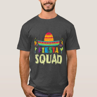 Mayo Mexican Food Fiesta Squad Parade Cinco de May T-Shirt
