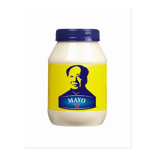 MAYO New chinese mayonnaise Postcard