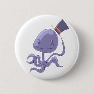 Mayor Octopus Pinback Button