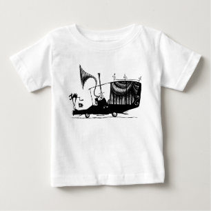Mayor of Halloween Town Driving Hearse Baby T-Shirt