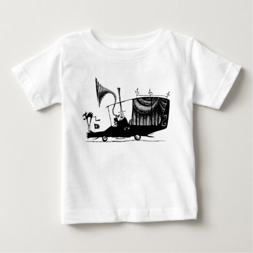 Mayor of Halloween Town Driving Hearse Baby T_Shirt