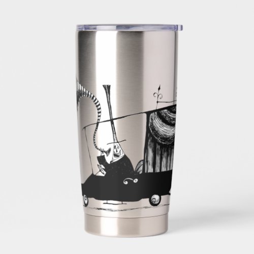 Mayor of Halloween Town Driving Hearse Insulated Tumbler