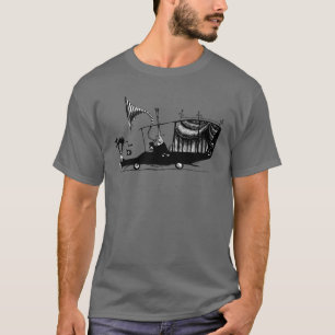Mayor of Halloween Town Driving Hearse T-Shirt