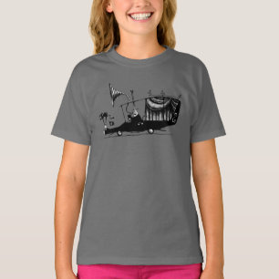 Mayor of Halloween Town Driving Hearse T-Shirt