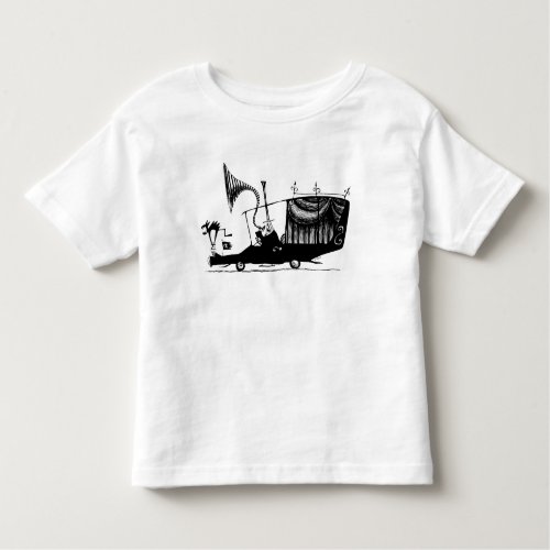 Mayor of Halloween Town Driving Hearse Toddler T_shirt