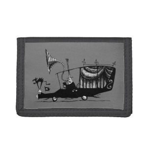 Mayor of Halloween Town Driving Hearse Tri-fold Wallet