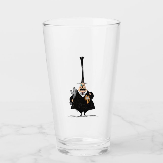 Mayor of Halloween Town Glass (Front)