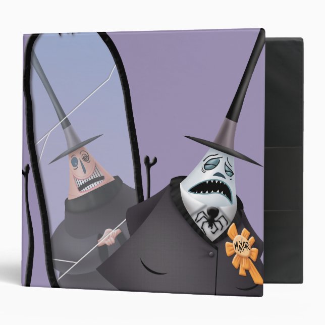 Mayor of Halloween Town | Mirror 3 Ring Binder (Front/Inside)