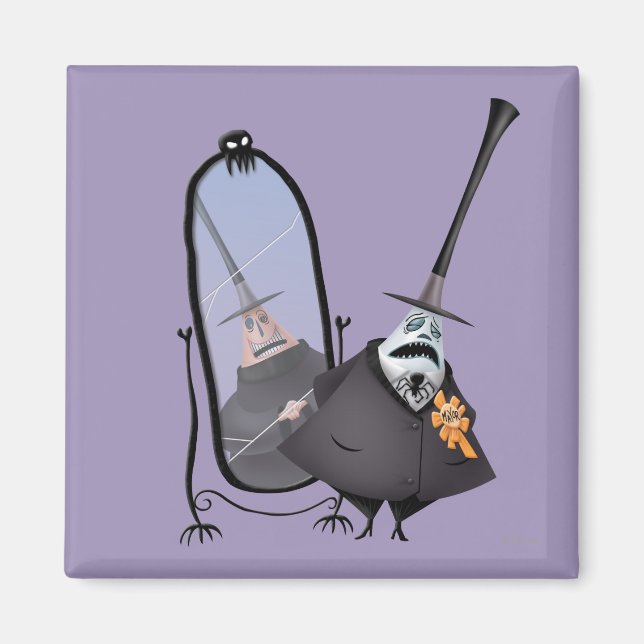 Mayor of Halloween Town | Mirror Magnet (Front)