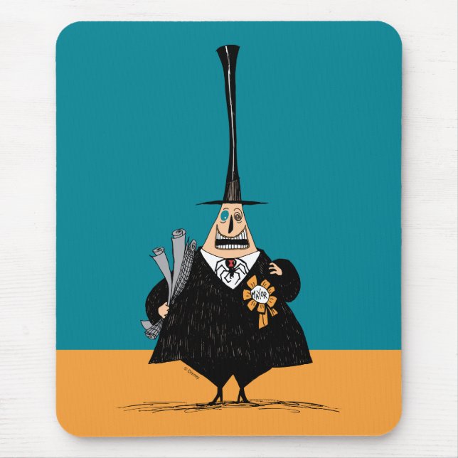 Mayor of Halloween Town Mouse Pad (Front)