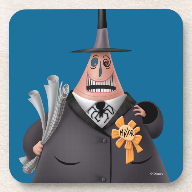 Mayor Of Halloween Town | Smiling Face Coaster (Front)