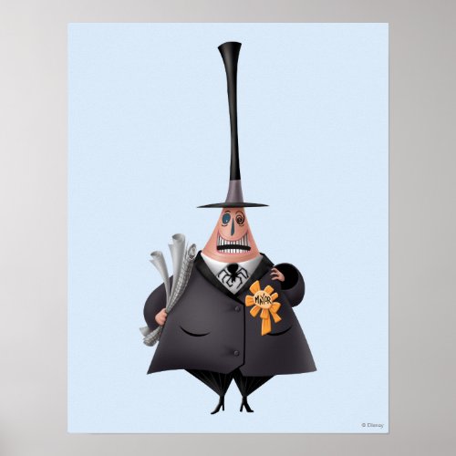 Mayor Of Halloween Town  Smiling Face Poster