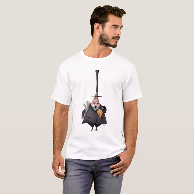 Mayor Of Halloween Town | Smiling Face T-Shirt (Front Full)