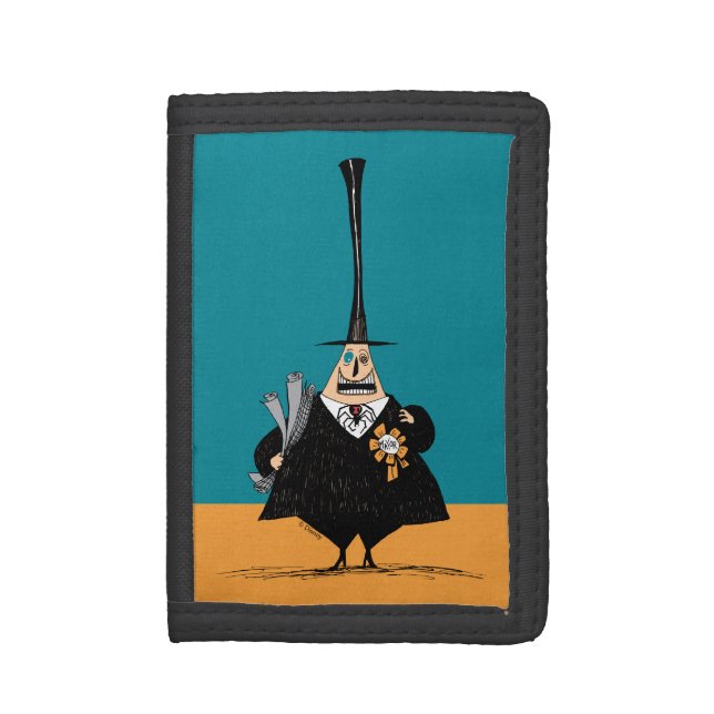Mayor of Halloween Town Trifold Wallet (Front Vertical)