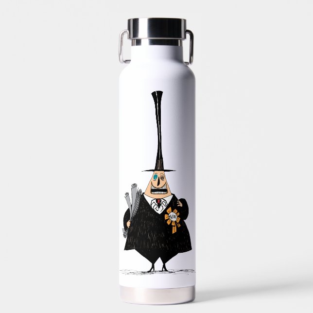 Mayor of Halloween Town Water Bottle (Front)