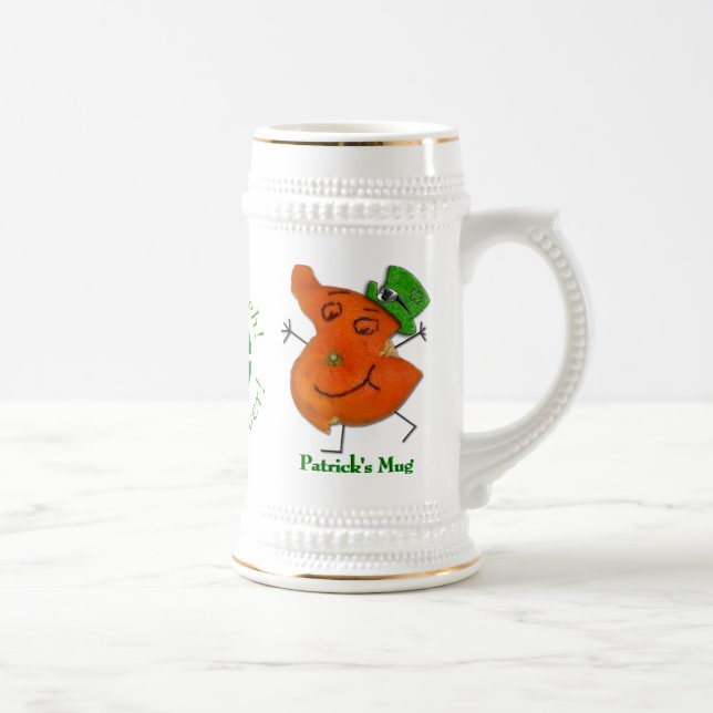 Mayor Orange O'Paddy (Personalized Stein) Beer Stein (Right)