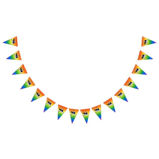 Mayor Pete Pride Bunting Flags (All)