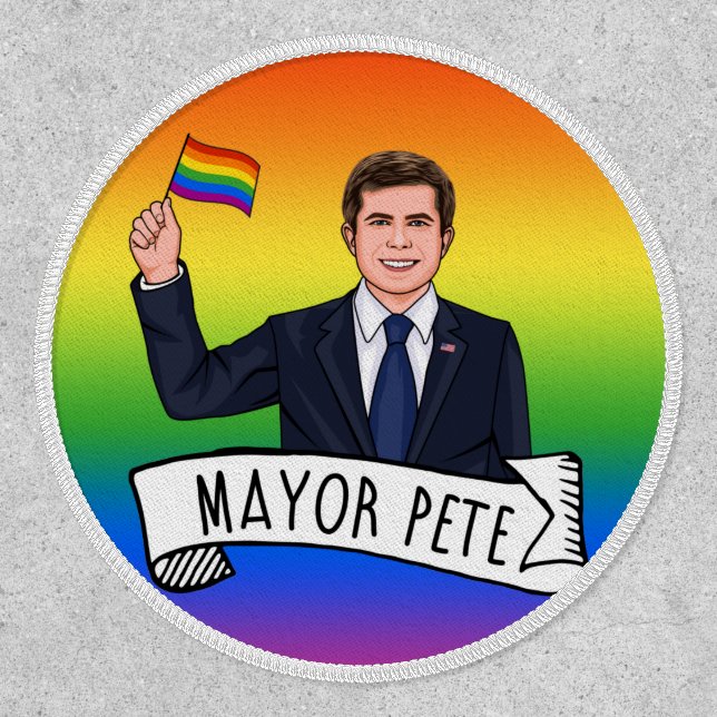 Mayor Pete Pride Patch (Front)