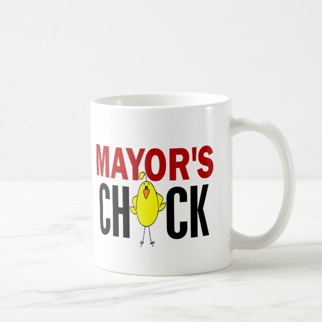 MAYOR’S CHICK COFFEE MUG (Right)