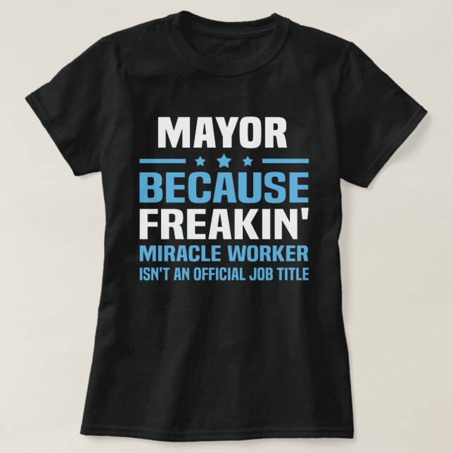 Mayor T-Shirt (Design Front)