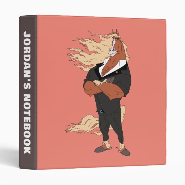 Mayor Winddancer Your Mane Man 3 Ring Binder (Front/Spine)