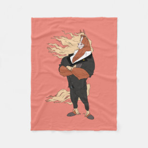 Mayor Winddancer Your Mane Man Fleece Blanket