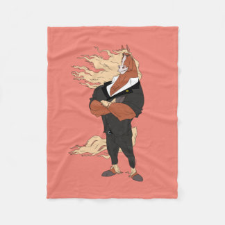 Mayor Winddancer Your Mane Man Fleece Blanket