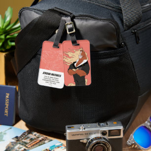 Mayor Winddancer Your Mane Man Luggage Tag