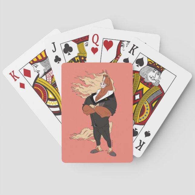 Mayor Winddancer Your Mane Man Poker Cards (Back)