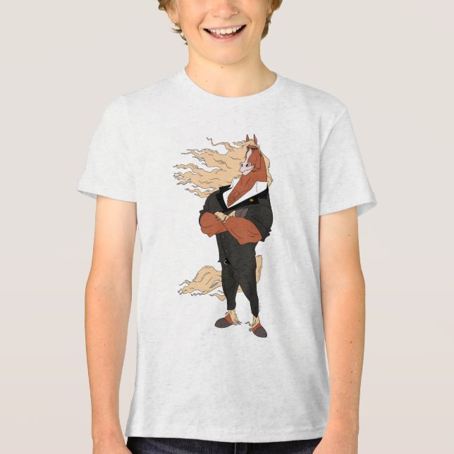 Mayor Winddancer Your Mane Man Tri-Blend Shirt (Front)