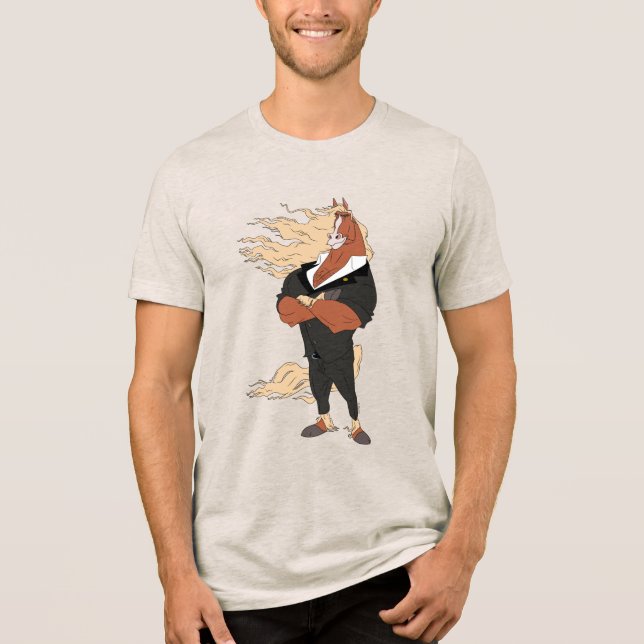 Mayor Winddancer Your Mane Man Tri-Blend Shirt (Front)