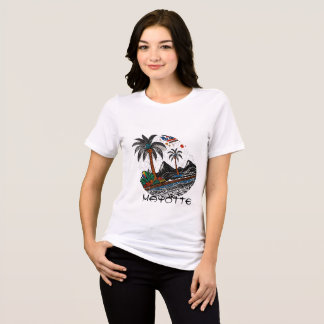 MAYOTTE ISLAND Tri-Blend SHIRT
