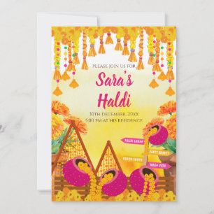 Mayoun invitations & Digital Haldi invites