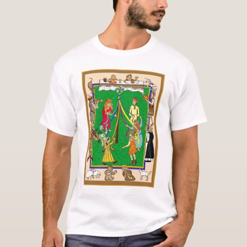Maypole Medieval Fayre T_Shirt