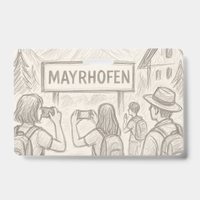 Mayrhofen Badge (Front)