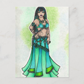 Maysun Belly Dancer Postcard