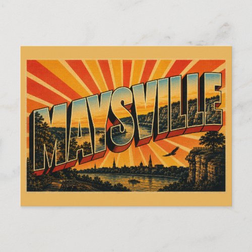 Maysville Kentucky River Nature Preserve Bluffs Postcard