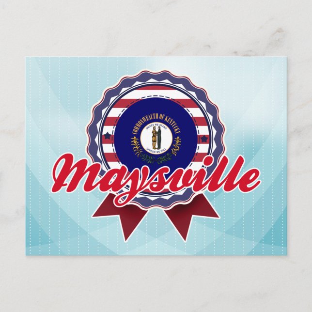 Maysville, KY Postcard (Front)